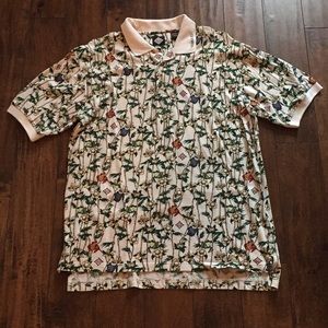 Tree frog Tabasco polo shirt